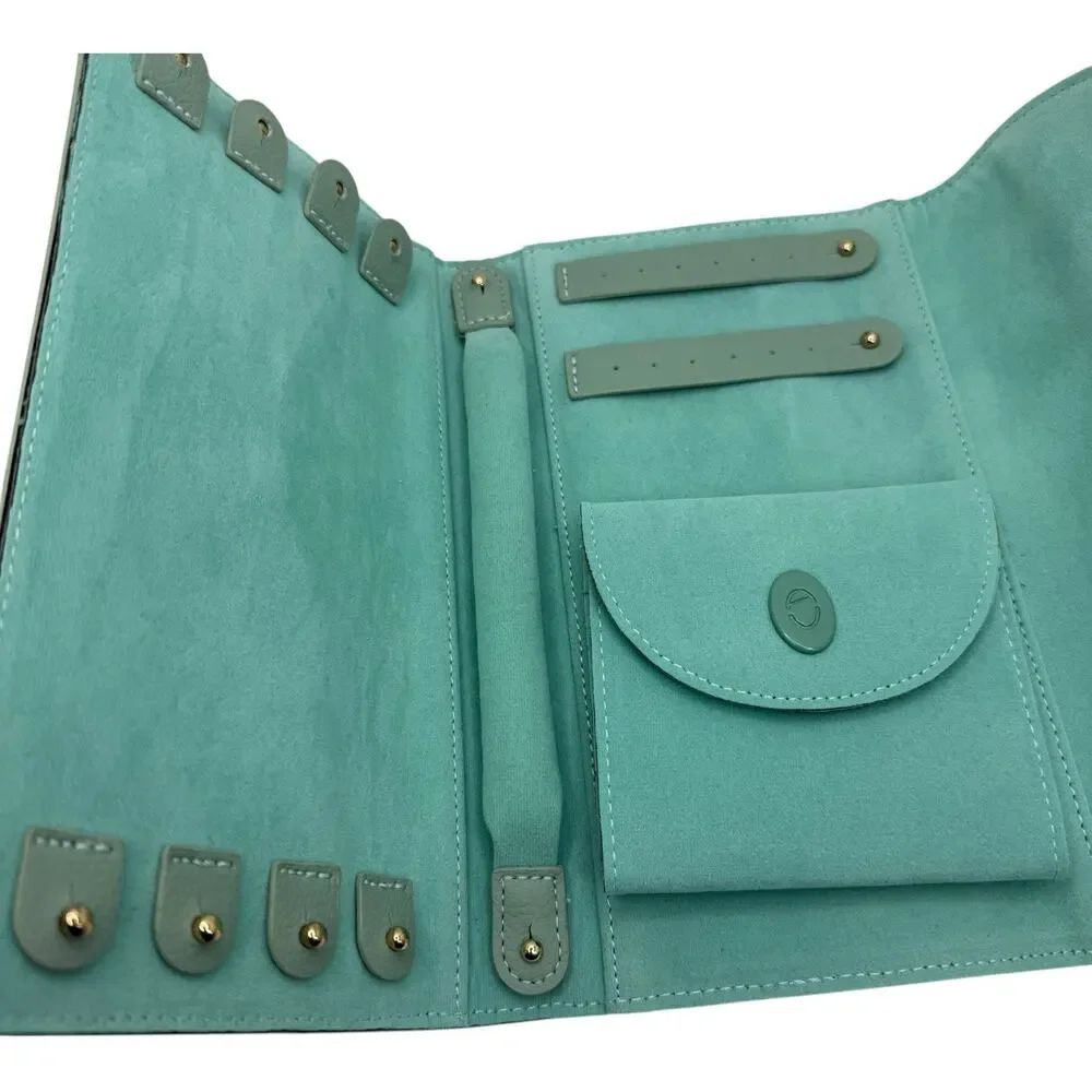 Aurate Jewelry Travel Pouch Vegan Leather - Picture 9 of 11